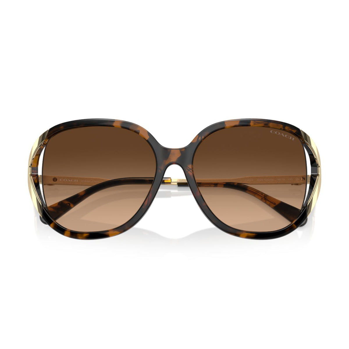 Coach HC8396U56512 Women's Oval Gradient Sunglasses