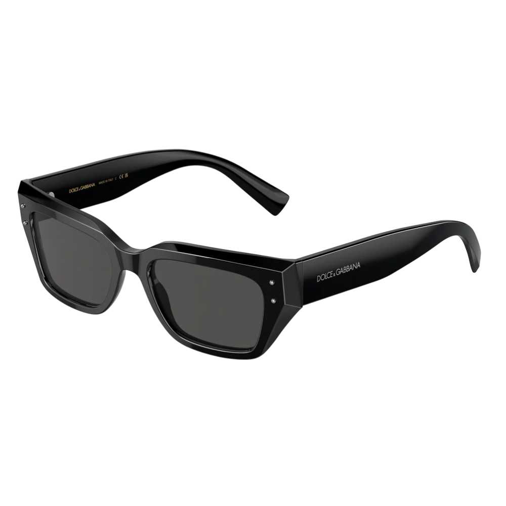 Dolce and Gabbana DG446252501/ Women's Cat Eye Solid Color Sunglasses