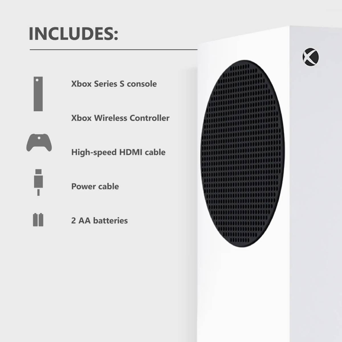 Microsoft Xbox Series S 1TB Digital Console - White