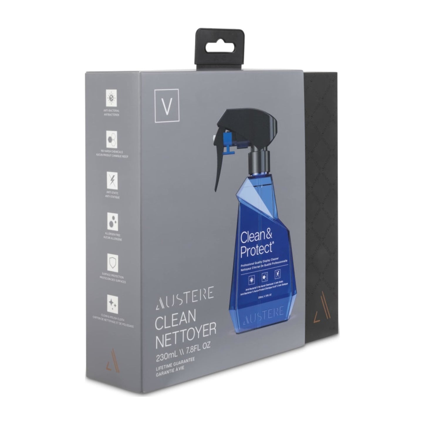 Austere 5 Series Clean & Protect 230mL Dual Cloth