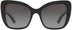Dolce & Gabbana Women's DG4348 Butterfly Gradient Sunglasses - Curacao