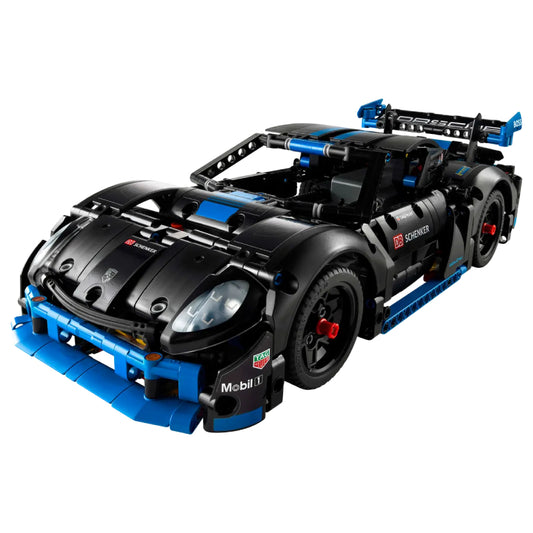 LEGO Technic Porsche GT4 e-Performance Race Car Building Toy (834-Pieces) - Black/Blue