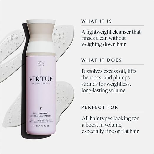 Virtue 8 oz Full Shampoo