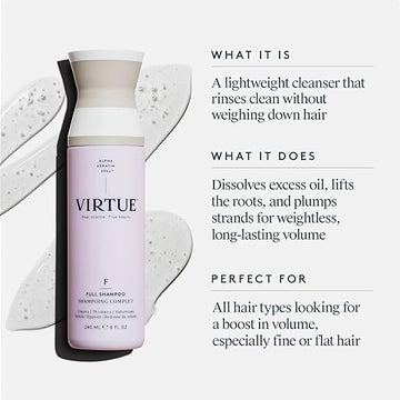 Virtue 8 oz Full Shampoo