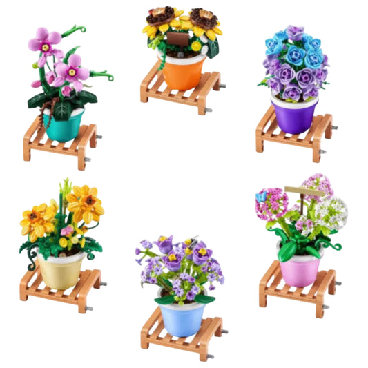 Max Garden Pot Plant Building Toy - Assortment
