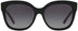 Coach 0HC8264 Women's Sunglasses - Black/ Polar Gray Gradient - Curacao
