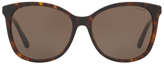 Coach HC8271U Women's Sunglasses - Dark Brown - Curacao