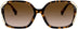 Coach Women's Sunglasses Square - Brown Gradient Polarized/Dark Tortoise - Curacao