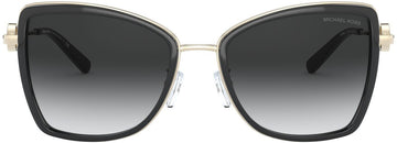 Michael Kors MK1067B - Corsica Woman Sunglasses  - Grey/Black - Curacao
