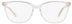 Michael Kors MK4067U Women's Eyeglasses Santa Clara - Clear - Curacao