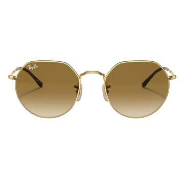 Ray-Ban Jack Unisex Sunglass, Clear Gradient Brown
