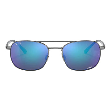 Ray-Ban Unisex Sunglass, Gray/Blue