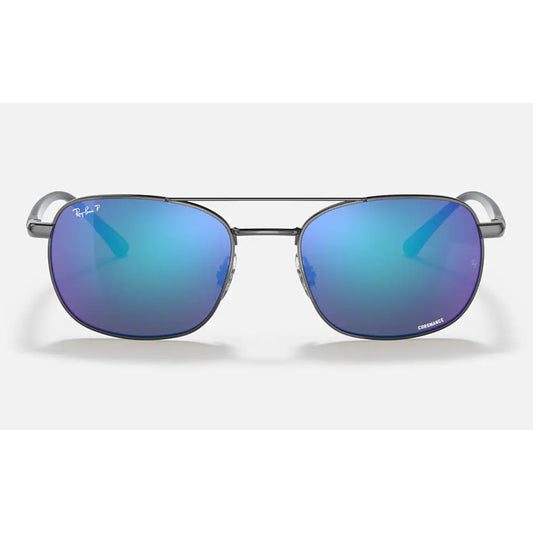 Ray-Ban Unisex Sunglass, Gray/Blue