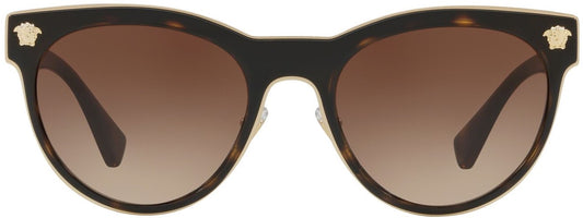 Versace VE2198 Women's Sunglasses - Dark Havana - Curacao