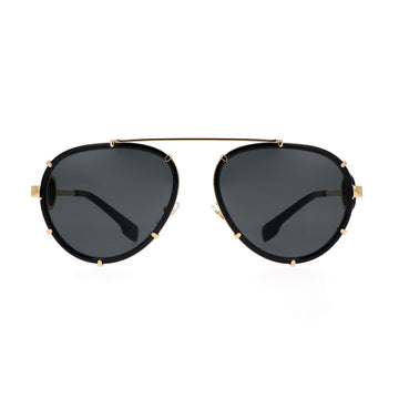 Versace Women's Sunglass, Dark Gray