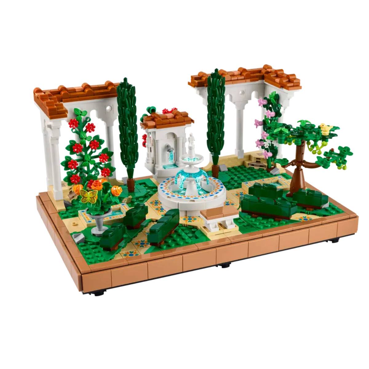 Lego Icons Fountain Garden Building Toy Set (1302-Pieces)