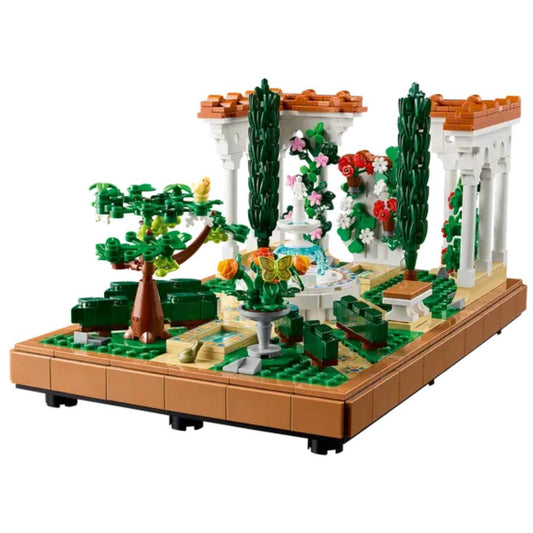 Lego Icons Fountain Garden Building Toy Set (1302-Pieces)