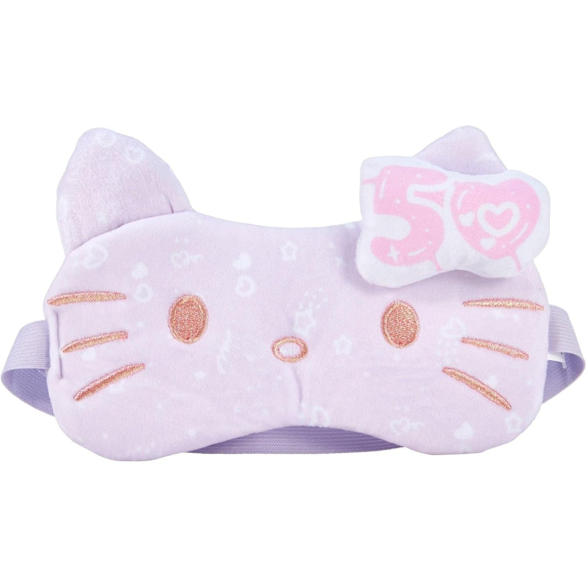 The Crème Shop x Hello Kitty 50th Year Anniversary Limited Edition Plushie Sleep Eye Mask - Purple