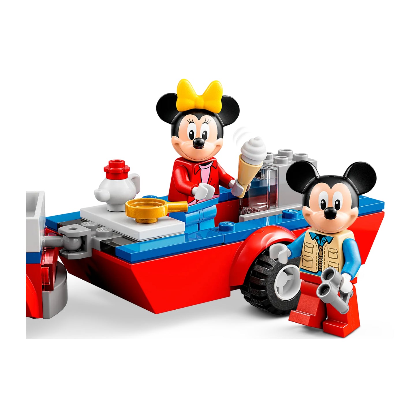 Juego de construcción LEGO Disney Camping de Mickey y Minnie Mouse (103 piezas)