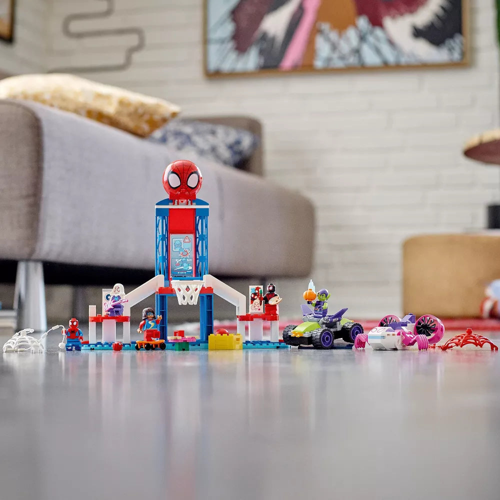 LEGO Spider-Man Webquarters Hangout Building Toy Set (155 Pieces)