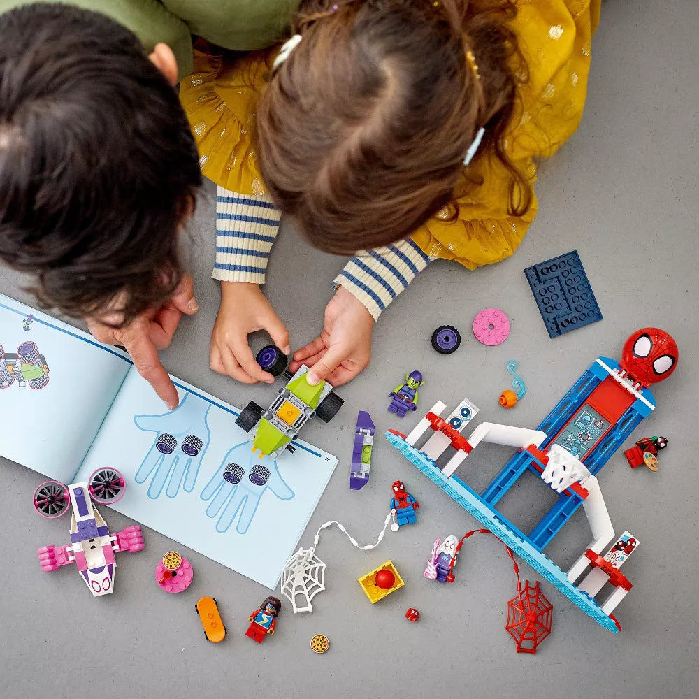 LEGO Spider-Man Webquarters Hangout Building Toy Set (155 Pieces)