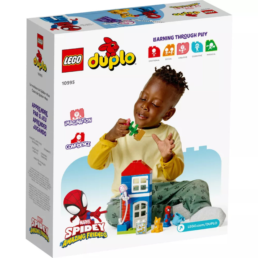LEGO DUPLO Marvel Spider-Man's House Building Toy Set (25-Pieces)
