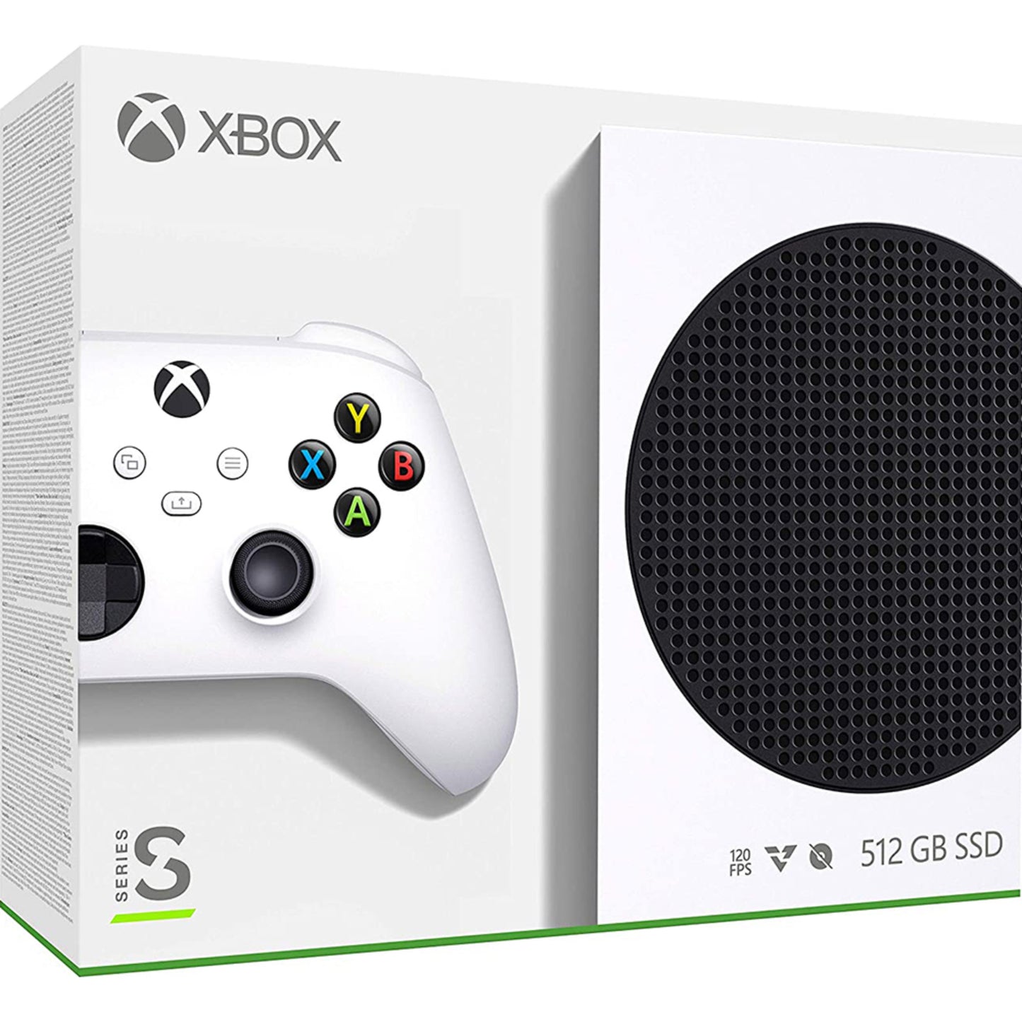 Microsoft Xbox Series S 512 GB Console with Disc-Free Gaming - White