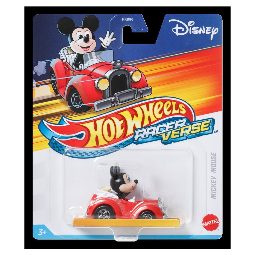 Vehículo de fundición a presión Racerverse de Hot Wheels con conductor de personaje de la cultura pop (surtido)