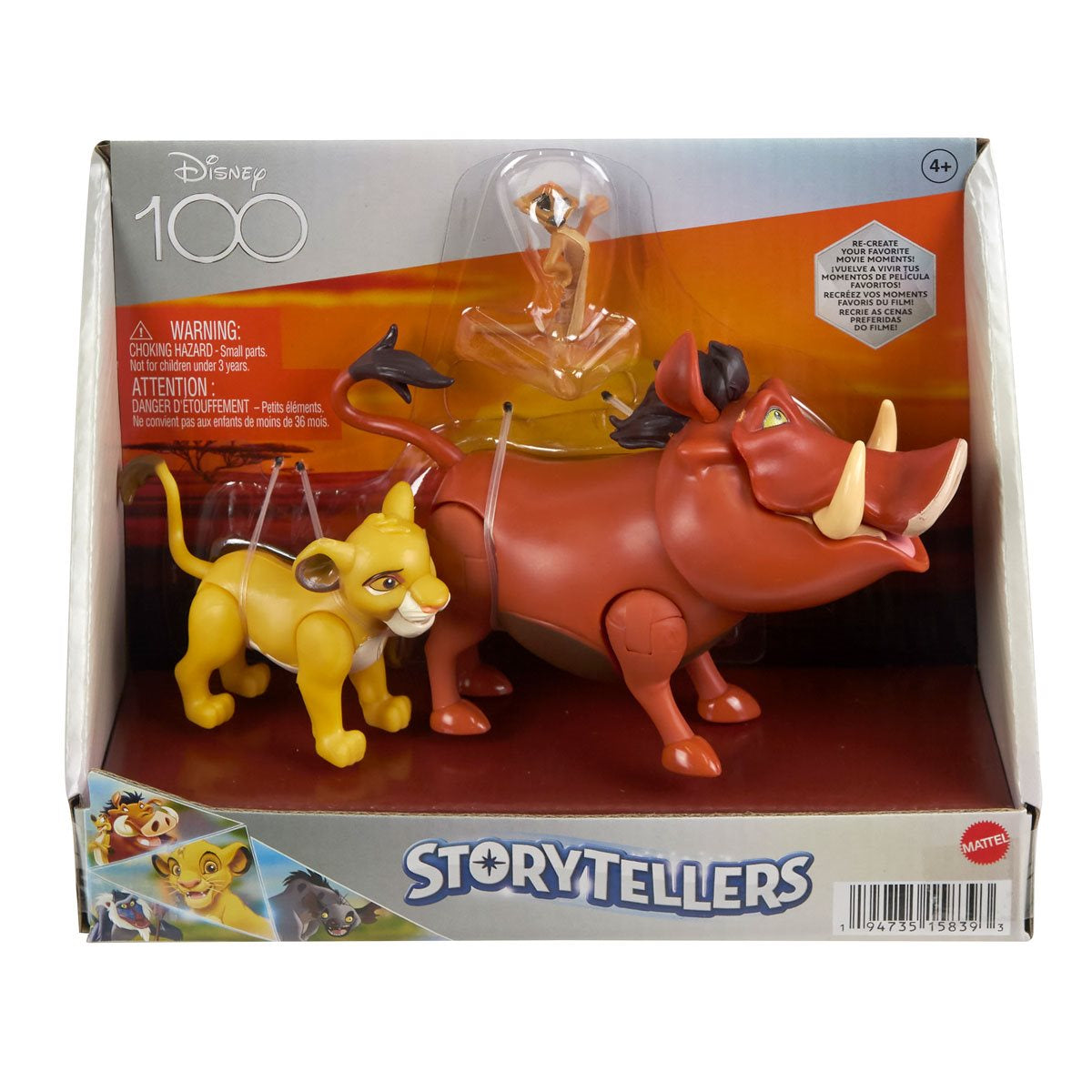 Disney Storytellers Action Figure (3 Pack) - Assorted
