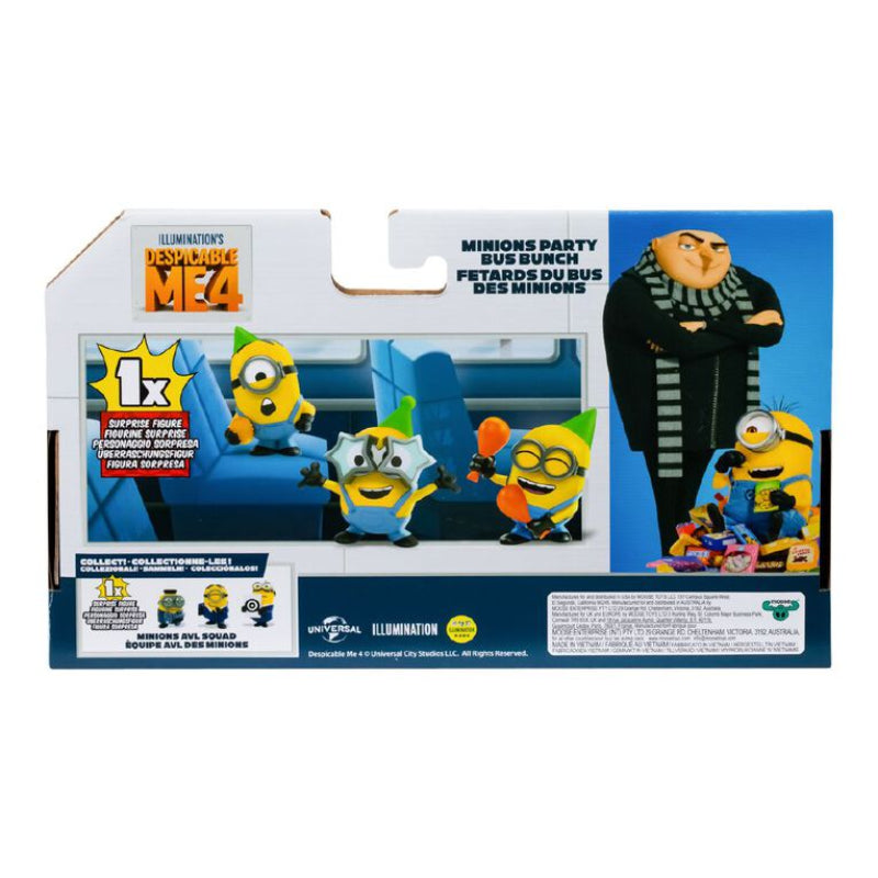 Illuminations Despicable Me 4 Minions Figure (4-Pieces) - Assorted