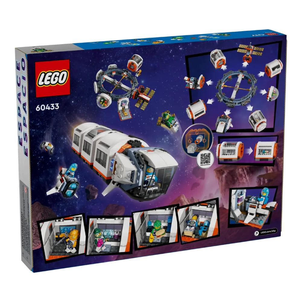 LEGO City Modular Space Station Building Toy Set (1097-Pieces)