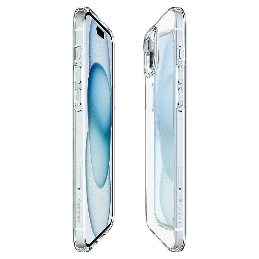 Spigen Crystal Flex Case for Apple iPhone 15 Plus - Crystal Clear