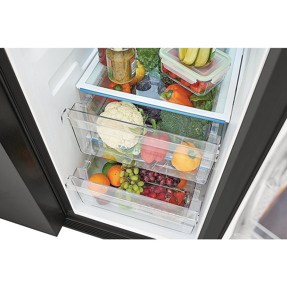 Frigidaire 25.5CF BSS SXS W/Disp Refrigerator