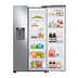 Samsung RS27T5561SR 26.7 cu. ft. Family Hub Side by Side Smart Refrigerator in Fingerprint Resistant -Stainless Steel - Curacao