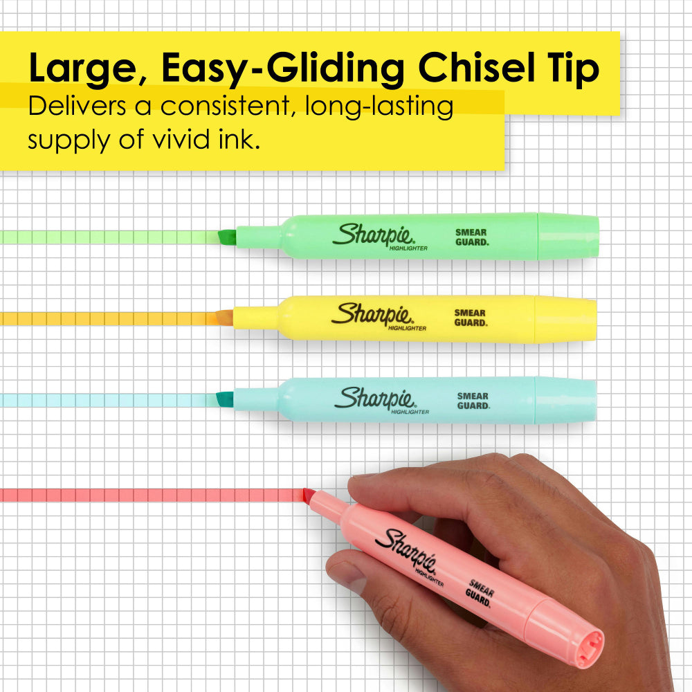 Sharpie Chisel Tip Tank Highlighters (Set of 6)