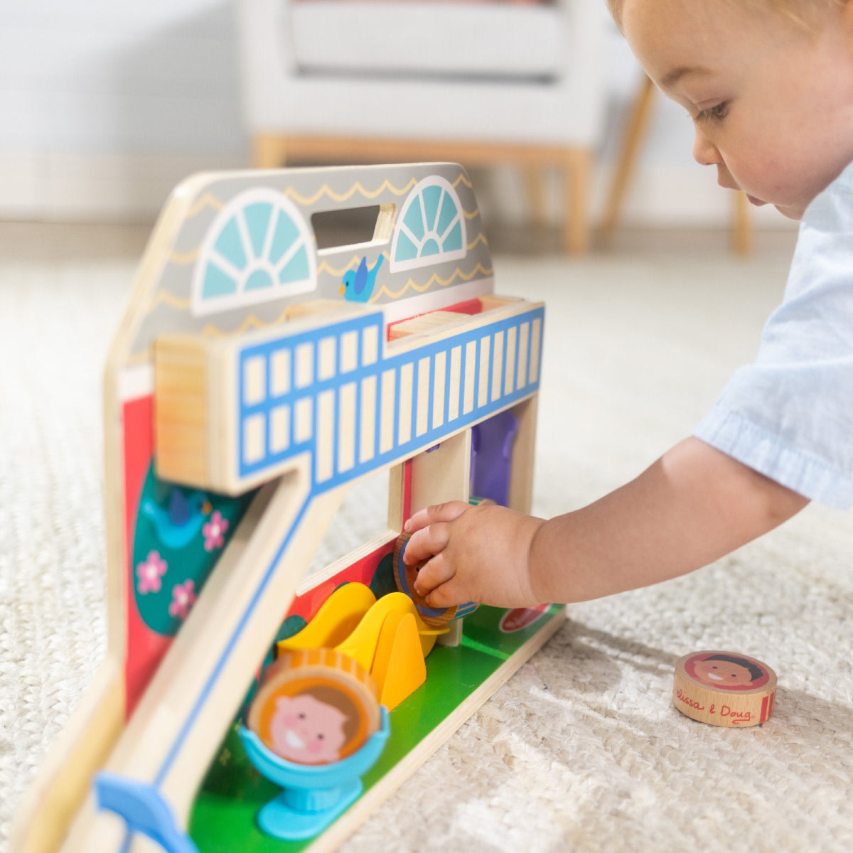 Melissa & Doug GO Tots Schoolyard Tumble Playset