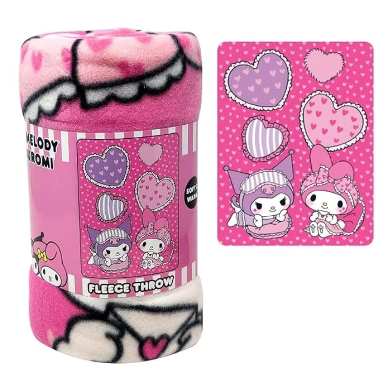 Sanrio 45" x 60" Fleece Throw Blanket