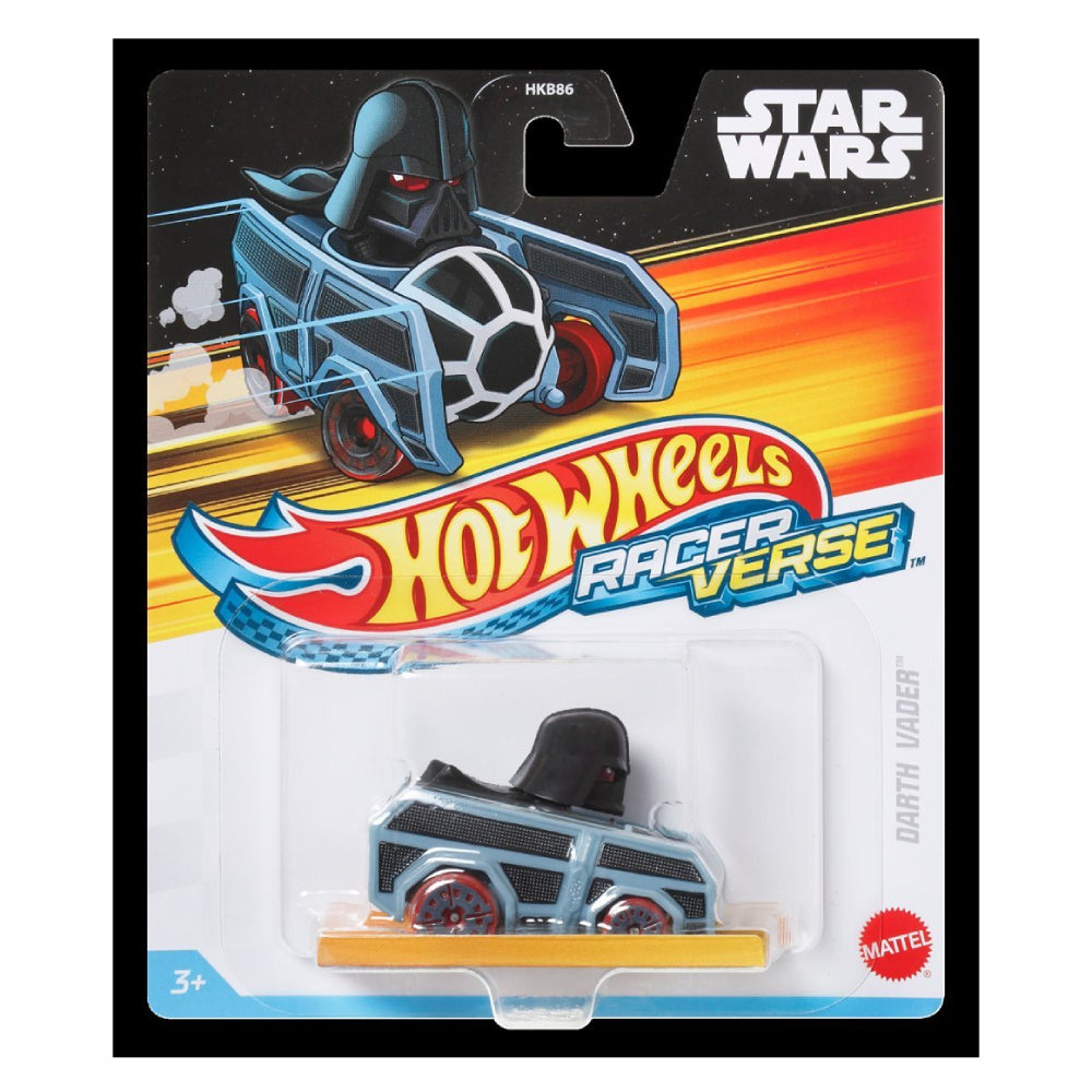 Vehículo de fundición a presión Racerverse de Hot Wheels con conductor de personaje de la cultura pop (surtido)