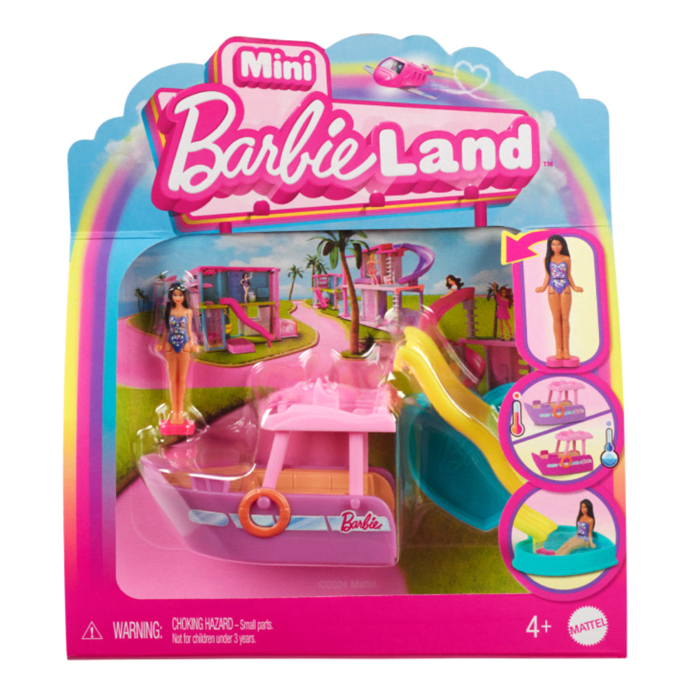 Conjunto de muñecas y vehículos Barbie Mini Barbieland (surtido)