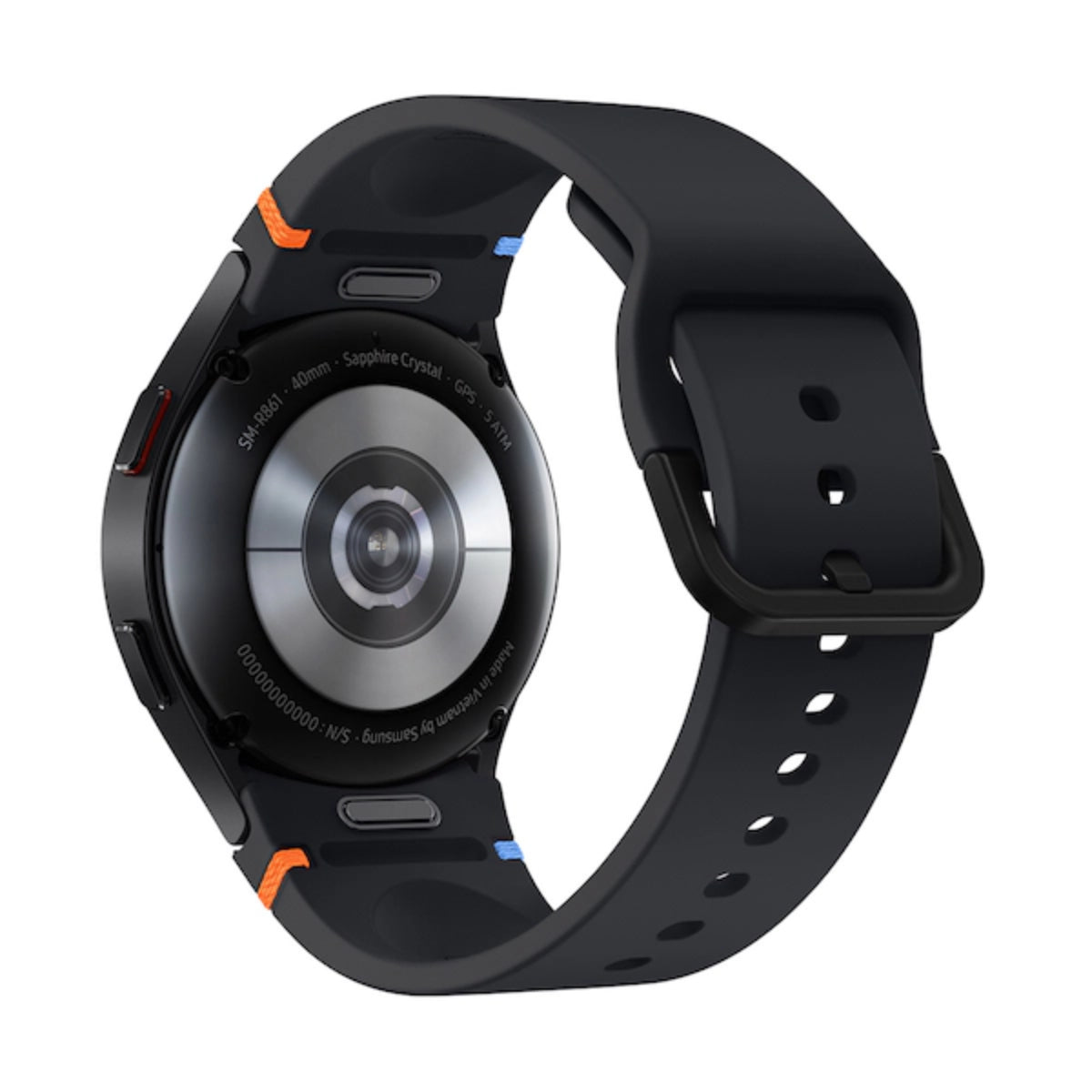 Reloj inteligente Samsung Galaxy Watch FE de 40 mm con caja de aluminio y correa deportiva negra - Bluetooth