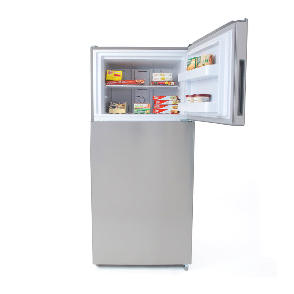 Refrigerador independiente con congelador superior de 18 pies cúbicos Avanti FF18D3S4 - Acero inoxidable