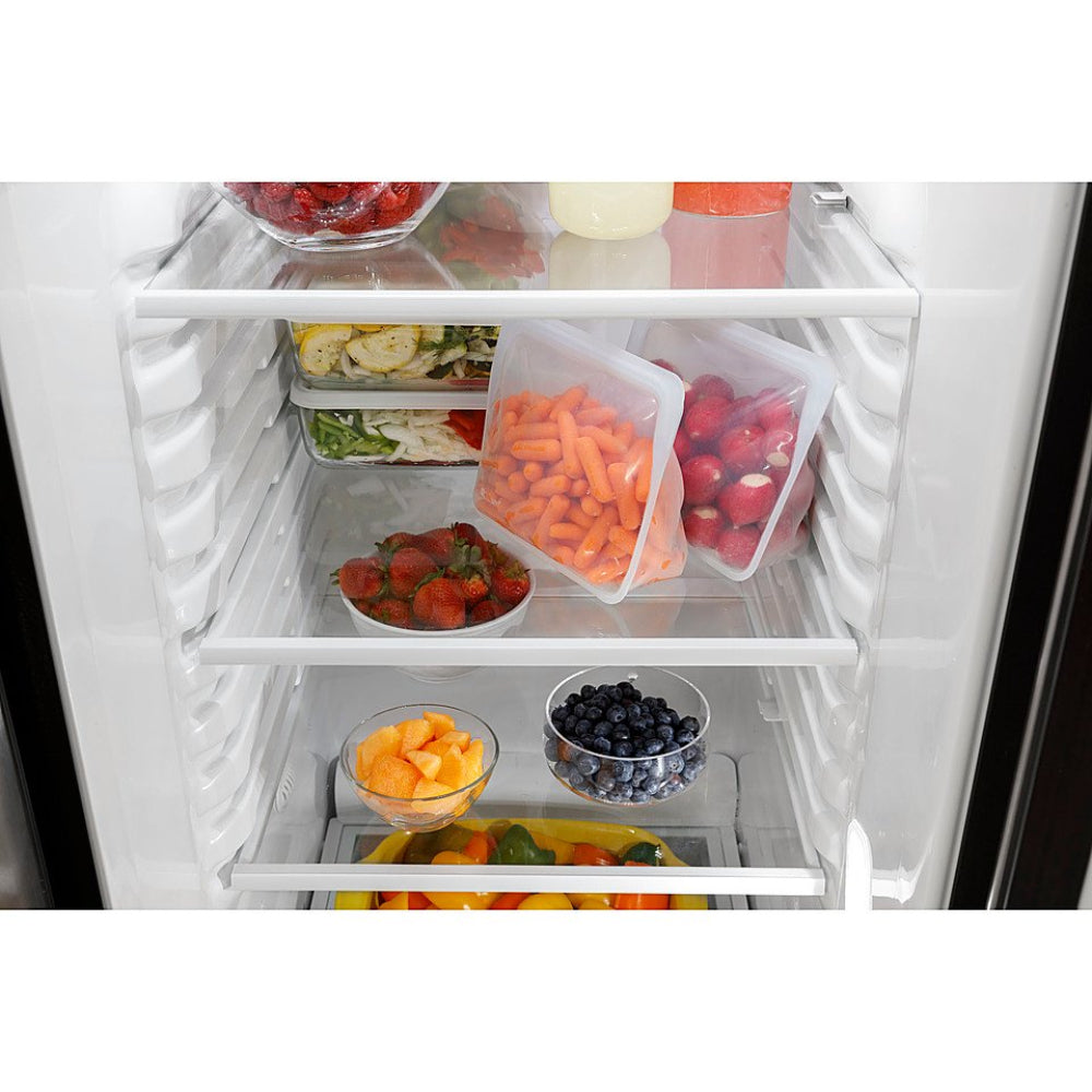 GE GSS25GYPFS 25.3 . Side-by-Side Refrigerator with Water and Ice Dispenser - Fingerprint Resistant Stainless Steel