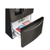 LG LFXS26973D 26 . Smart WiFi Enabled French Door Refrigerator - Black Stainless Steel - Curacao