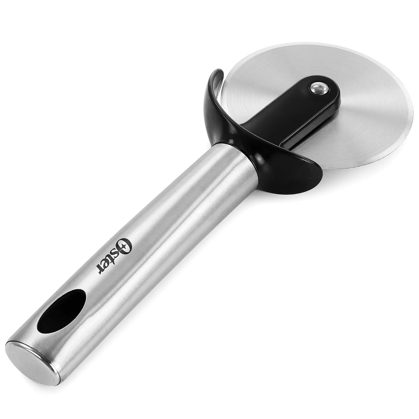 Oster Baldwyn Stainless Steel Pizza Cutter - Black/Silver