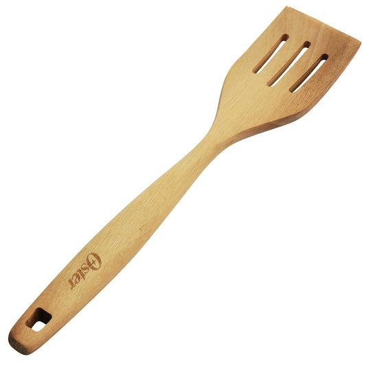 Oster Acacia Wood Slotted Turner - Light Brown