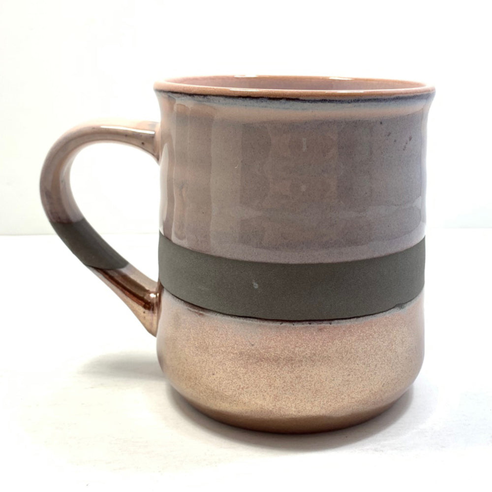 Taza de cerámica Gibson Home Copper Tonal de 18 oz (variedad)