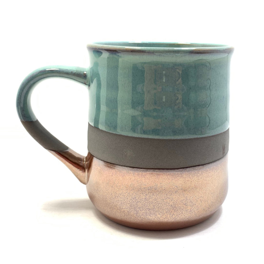 Taza de cerámica Gibson Home Copper Tonal de 18 oz (variedad)