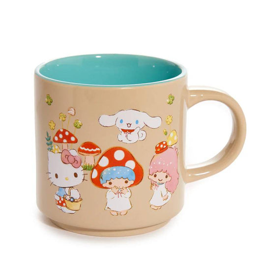 Sanrio Hello Kitty and Friends Mushroom 13 oz Ceramic Mug - Multicolor