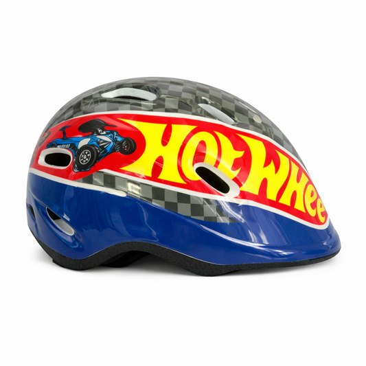 Casco infantil Microshell de Fisher Price Hot Wheels con almohadillas lavables 