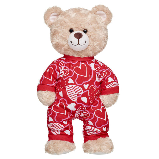 Build-A-Bear Valentine's Day PJ Sleeper for Teddy Bear - Red